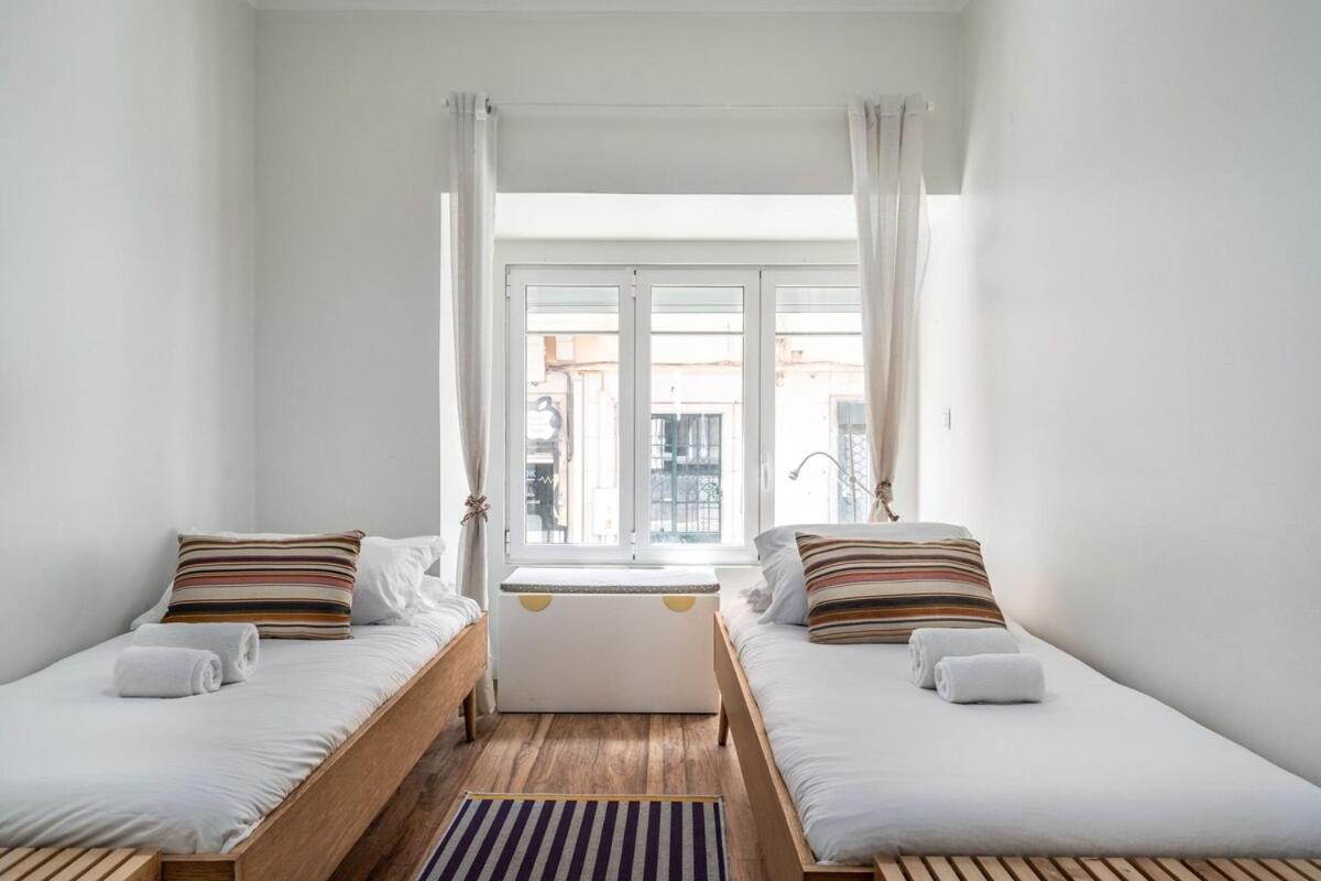 T2 With Ac And Patio Near Av Da Liberdade *